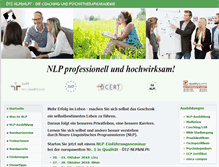 Tablet Screenshot of nlpzentrum.at